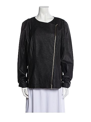 Lafayette 148 New York Leather Jacket (view 1)