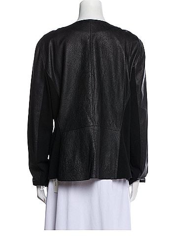 Lafayette 148 New York Leather Jacket (view 2)