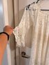 Win Win White Short Sleeve Blouse Size S - photo 3