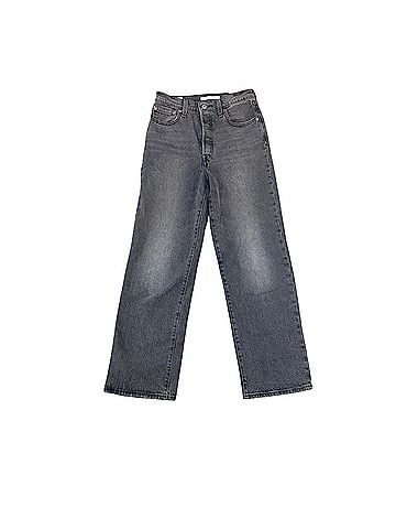 Levi's Ribcage Straight Ankle Jeans (view 1)