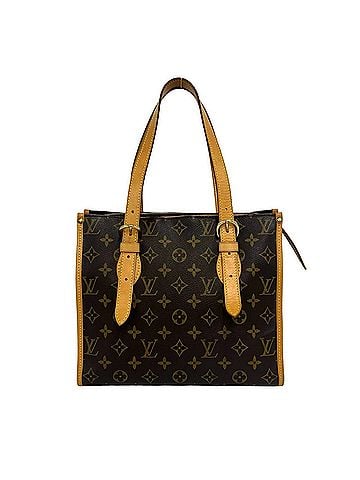 Louis Vuitton LOUIS VUITTON Popincourt O Monogram Leather Semi-Shoulder Bag Tote Brown 02735 (view 1)