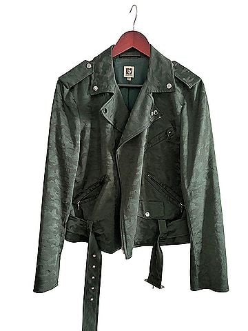 Anne Klein Faux Leather Jacket (view 1)