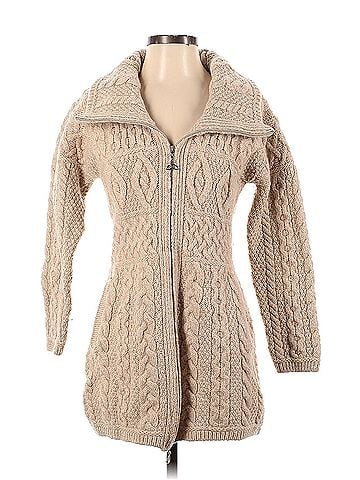 Aran Crafts Aran Crafts Wool Cardigan (view 1)
