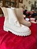 Vince Camuto 100% Suede White Boots Size 7 1/2 - photo 6