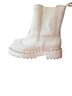 Vince Camuto 100% Suede White Boots Size 7 1/2 - photo 1
