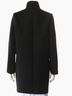 Maje Wool-Blend Stand-Collar Peacoat Coat - photo 3