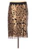 Boden 100% Polyester Black Gold Boden Formal Skirt Size 12 - photo 1