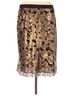 Boden 100% Polyester Black Gold Boden Formal Skirt Size 12 - photo 2