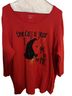 Catherines Red 3/4 Sleeve Blouse Size L - photo 1
