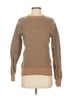 J.Crew Chevron-herringbone Brown J.Crew Wool Pullover Sweater Size S - photo 1