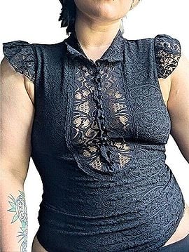 Lip Service Y2K Vintage Blouse (view 1)