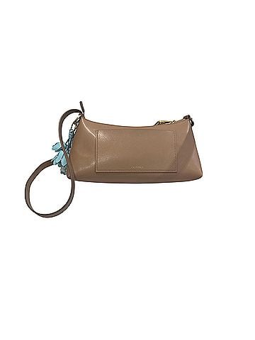 Zac Posen Leather Clutch (view 1)