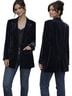 Lane Bryant 75% Rayon 25% Nylon 100% Polyester Black Blazer Size 20 - photo 1