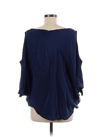 Emerson Thorpe Emerson Thorpe 3/4 Sleeve Silk Top (view 2)