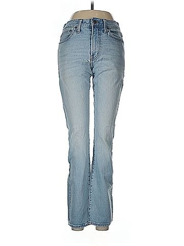 Madewell Madewell Athletic Slim Authentic Flex Jeans in Becklow Wash (view 1)