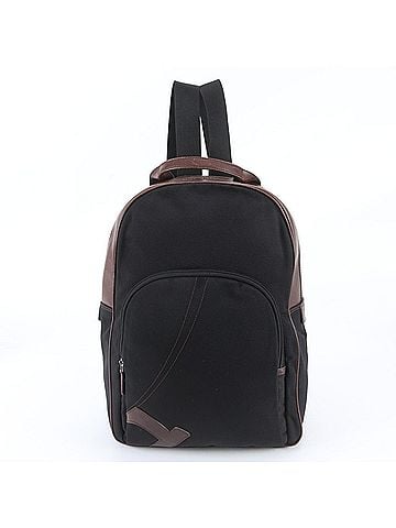 Salvatore Ferragamo Salvatore Ferragamo Leather Canvas Backpack Shoulder Bag for Men (view 1)