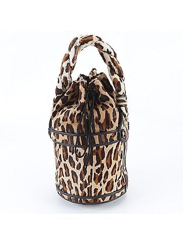 Fendi Fendi Calf Hair Leopard Print Leather Handbag 8BR554 - Brand Name Women's (view 1)