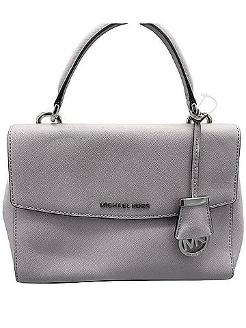 Michael Kors Leather Satchel (view 1)