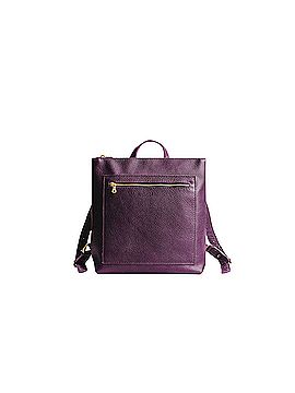 Portland Leather Goods Tote Leather Backpack (view 1)