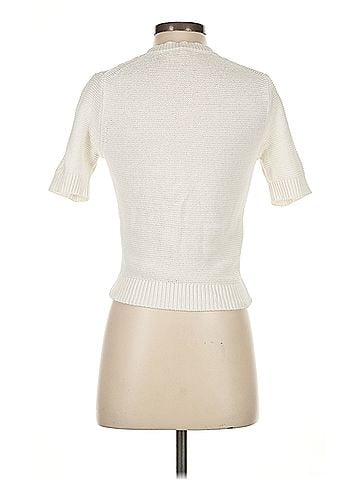 Alex Mill Elle Cardigan Sweater in Linen Cotton Alex Mill Short Sleeve Top (view 2)
