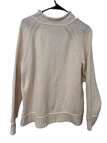 L.L.Bean Signature Organic Cotton Rollneck Sweater Pullover Sweater (view 2)
