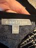 Daniel Rainn Plaid Blue White Sleeveless Top Size XL - photo 3