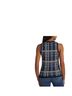 Daniel Rainn Plaid Blue White Sleeveless Top Size XL - photo 2