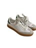 Tommy Hilfiger White Gray Green Brown Sneakers Size 7 - photo 2