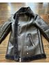 Avec Les Filles Black Faux Leather Jacket Size S - photo 5