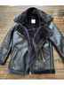 Avec Les Filles Black Faux Leather Jacket Size S - photo 7