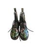 Dr. Martens Floral Black Boots Size 6 - photo 1