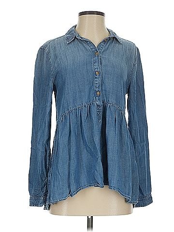 American Eagle Outfitters American Eagle Outfitters Long Sleeve Blouse (view 1)