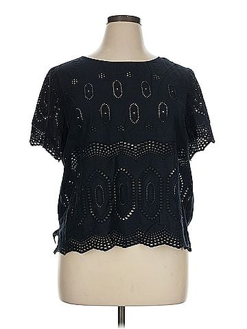 Vince Camuto Vince Camuto Short Sleeve Blouse (view 1)
