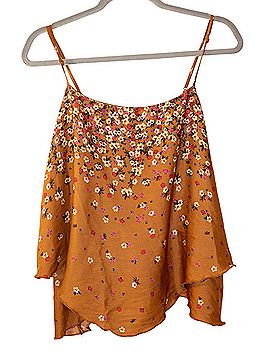 Free People let me love floral Silk Top (view 1)