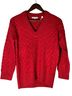 Vince. Chunky Knit Vneck Pullover Sweater - photo 4