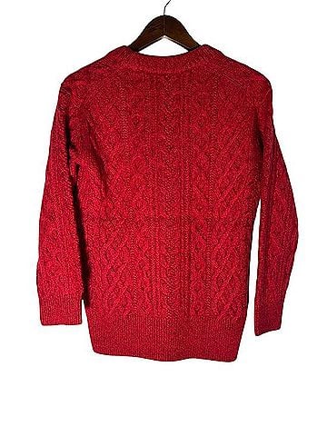 Vince. Chunky Knit Vneck Pullover Sweater (view 2)