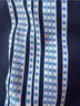 Taylor 100% Polyester Stripes Blue White Casual Dress Size 12 - photo 4