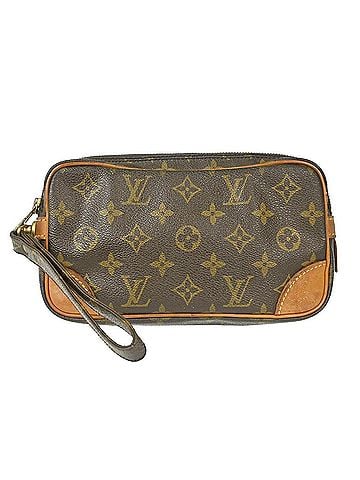 Louis Vuitton Marly Dragonne Clutch Monogram Canvas Brown Canvas Clutche &amp; Pouche Bag (view 1)