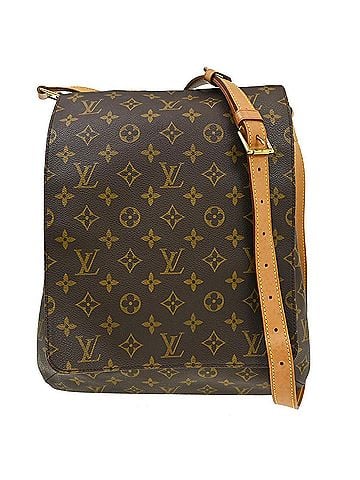 Louis Vuitton Musette Salsa Monogram Canvas Brown Canvas Shoulder Bag Bag (view 1)