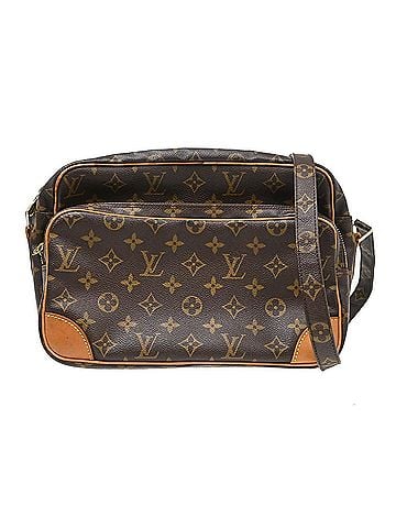 Louis Vuitton Nil Messenger Monogram Canvas Brown Canvas Shoulder Bag Bag (view 1)