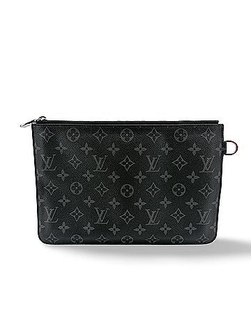 Louis Vuitton Pochette Voyage Monogram Eclipse Canvas Black Canvas Clutche &amp; Pouche Bag (view 1)