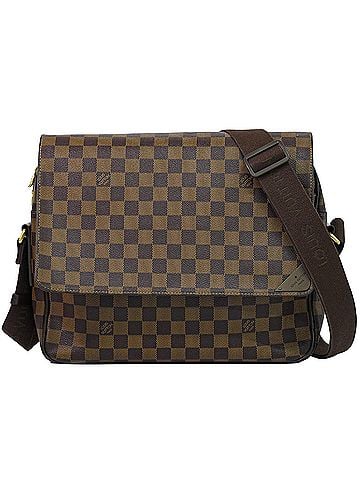 Louis Vuitton Shelton Messenger Damier Ebene Brown Canvas Shoulder Bag Bag (view 1)
