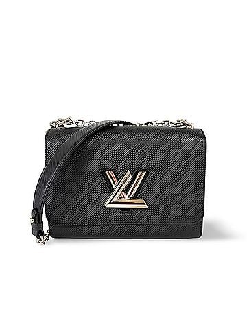 Louis Vuitton Twist Handbag Epi Leather Black Leather Handbag (view 1)
