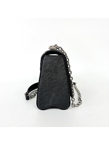 Louis Vuitton Twist Handbag Epi Leather Black Leather Handbag (view 2)