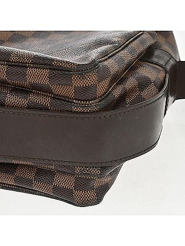 Louis Vuitton Naviglio Damier Brown Canvas Handbag (view 2)
