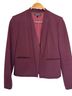 Ellen Tracy Burgundy Blazer Size 6 - photo 1
