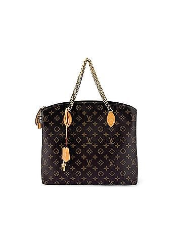Louis Vuitton Lockit Chain Monogram Canvas Brown Canvas Handbag (view 1)