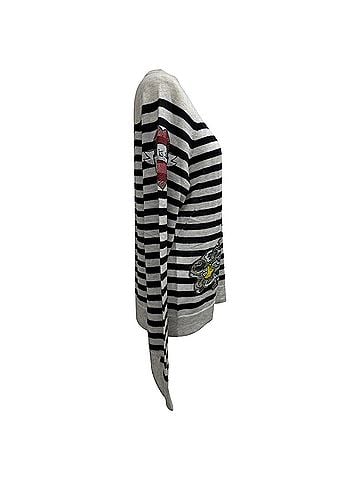 Zadig & Voltaire Zadig &amp; Voltaire Striped Sweater in Multicolor Cashmere (view 2)