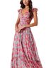 Astr Floral Multi Color Cocktail Dress Size M - photo 1