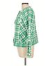 CAbi 100% Cotton Plaid Green C Abi Jacket Size L - photo 4